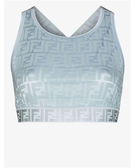 fendi fendirama sports bra